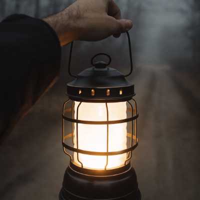 Barebones Forest Lantern: Built for the Long Haul.