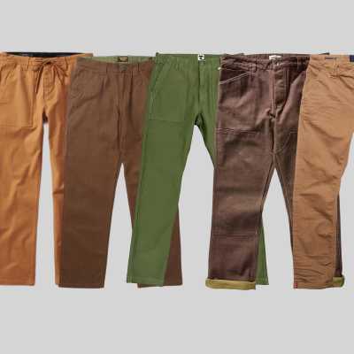 Hard-Wearing Pants With Real Grit To It