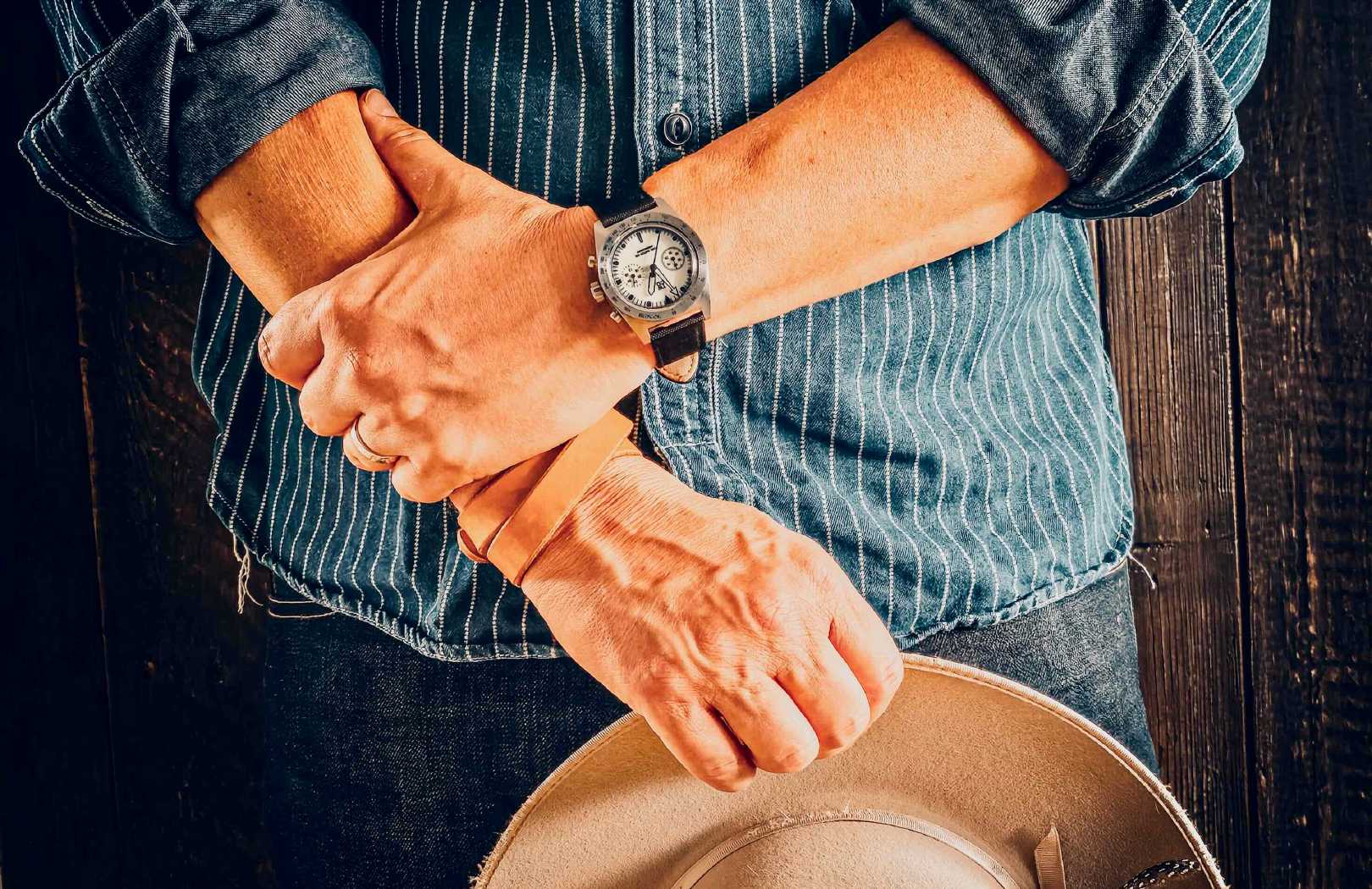 Military Style Meets Modern:   TWCO Lumecore Chronograph Watch